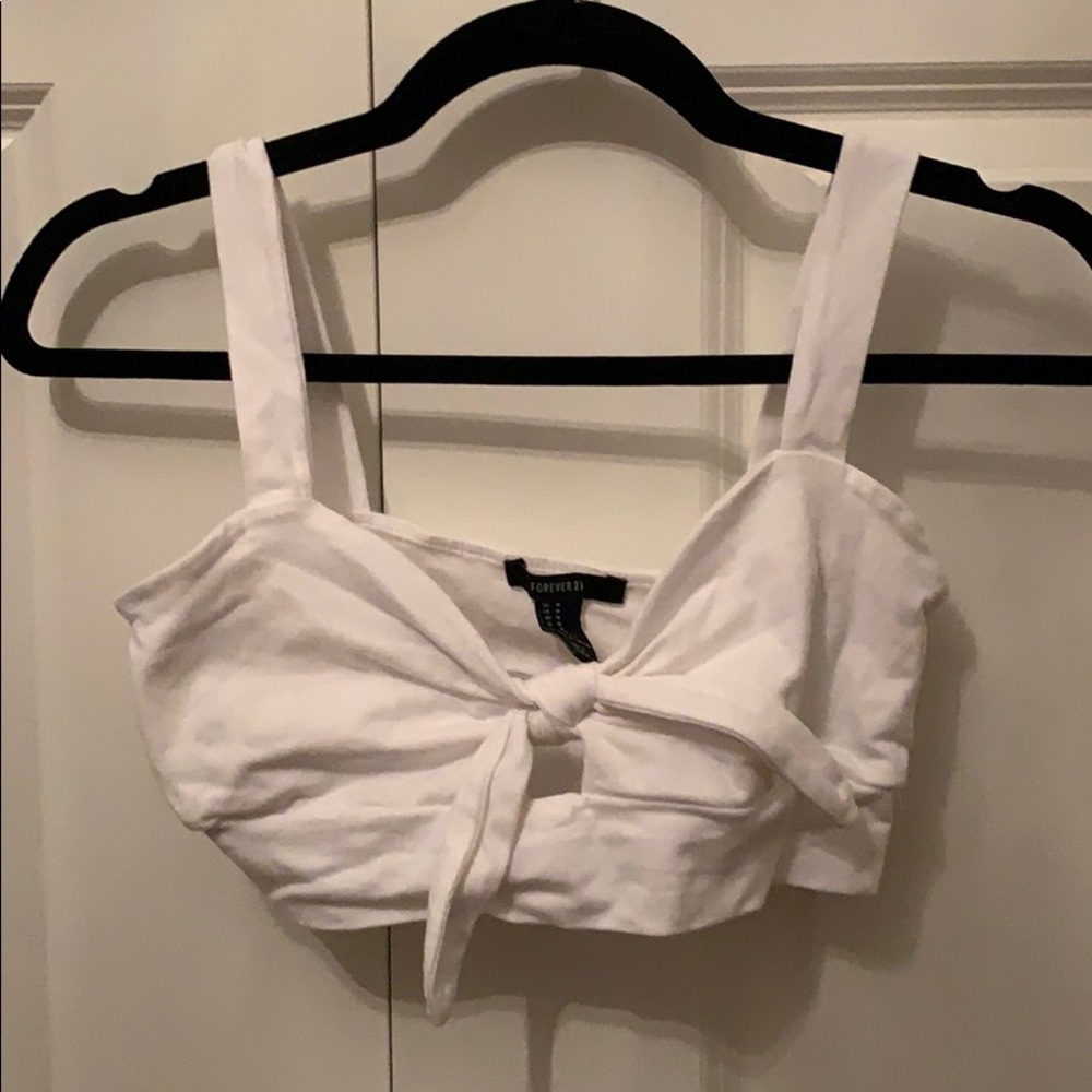 cropped tank top